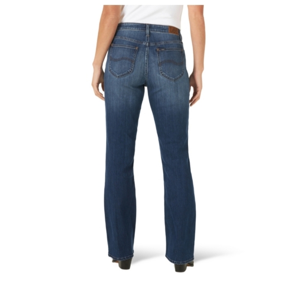 NWT Lee Women's Mid Rise Boot Cut Jeans - Picture 2 of 4
